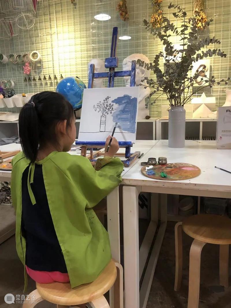 今日美育 丨一平米的油画究竟有多少秘密? 油画 美育 秘密 节气 天气 艺术 孩子们 今日美术馆 冬令营 小朋友们 崇真艺客