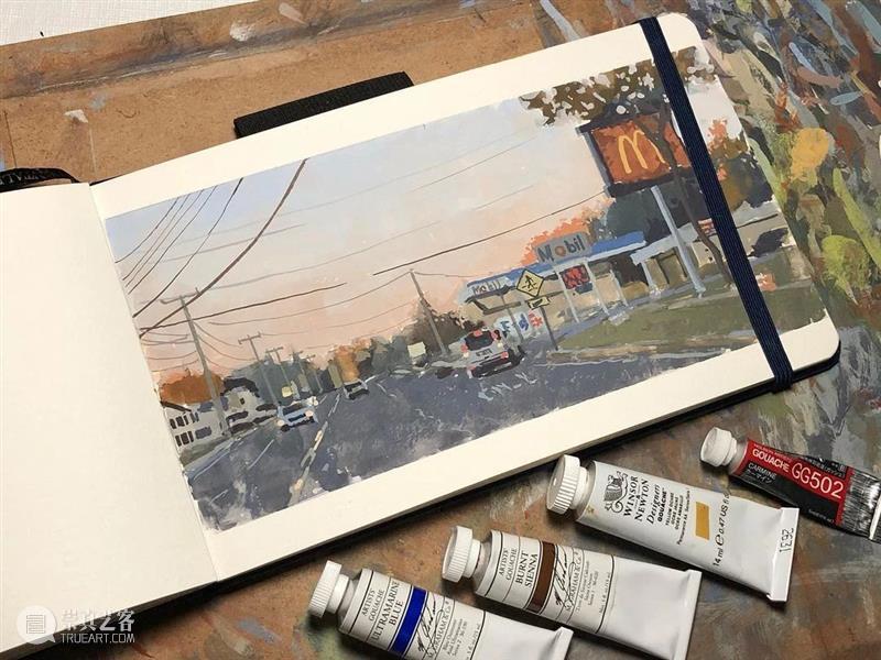 讲真，这样细腻温柔的风景画，你一定会爱上！—— Gareth Jones 风景 Jones END 崇真艺客