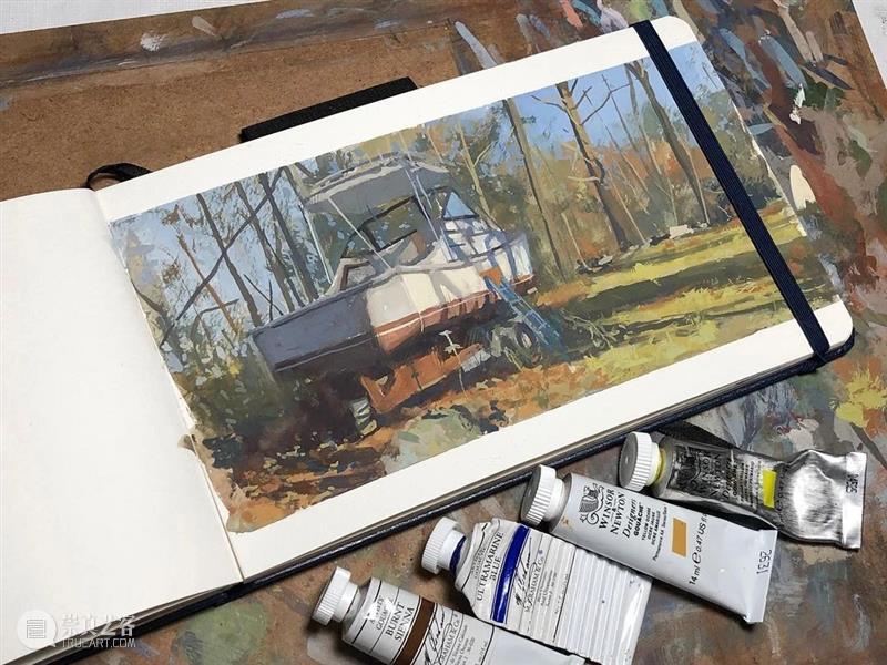 讲真，这样细腻温柔的风景画，你一定会爱上！—— Gareth Jones 风景 Jones END 崇真艺客