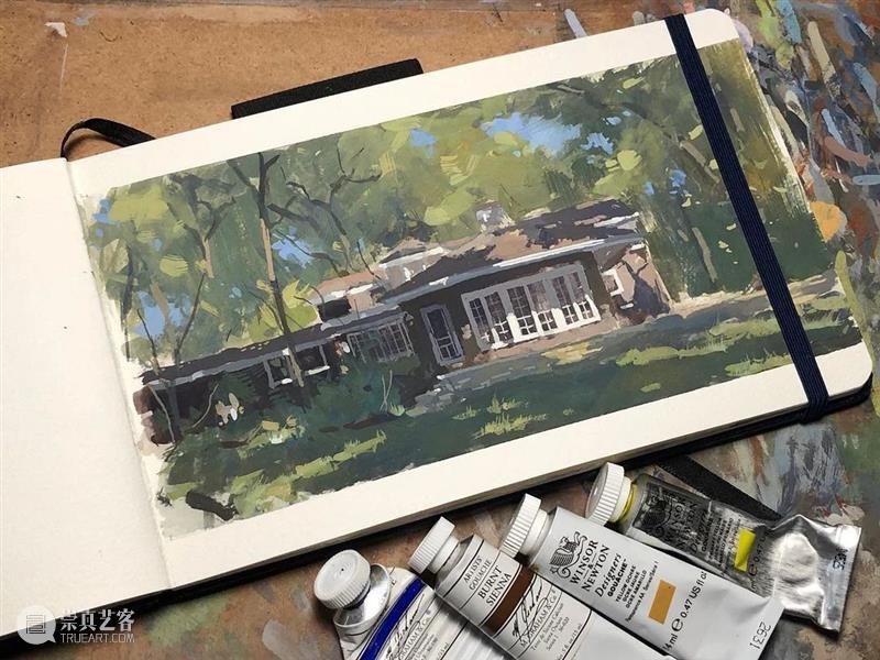 讲真，这样细腻温柔的风景画，你一定会爱上！—— Gareth Jones 风景 Jones END 崇真艺客