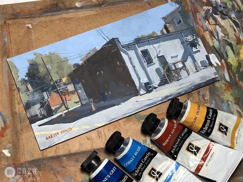 讲真，这样细腻温柔的风景画，你一定会爱上！—— Gareth Jones 风景 Jones END 崇真艺客