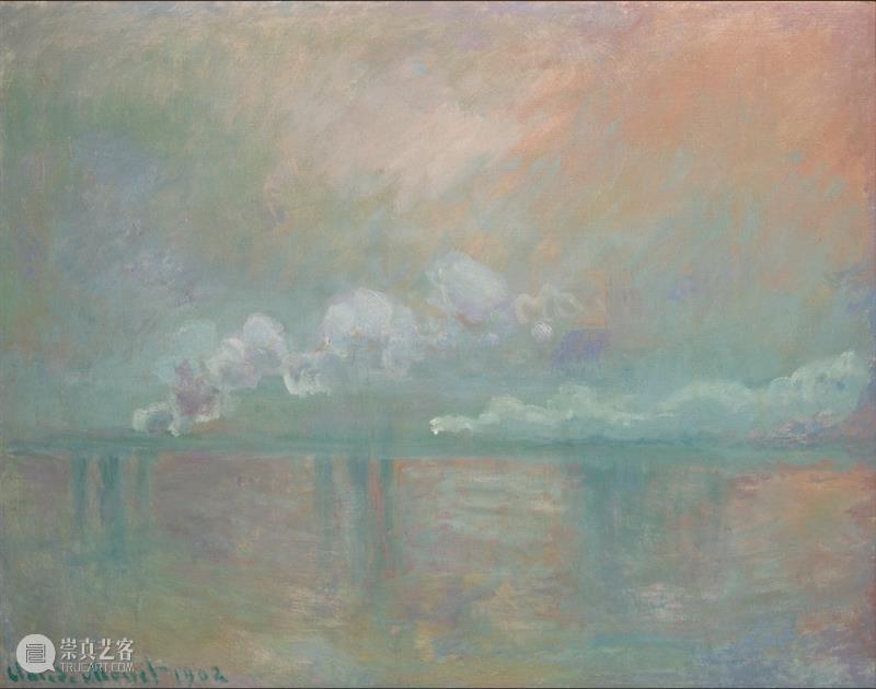 疫情限流期间，这幅画仍吸引了11万人慕名而来 疫情 期间 这幅画 万人 日出·印象 日出 印象 上海 莫奈 作品 崇真艺客