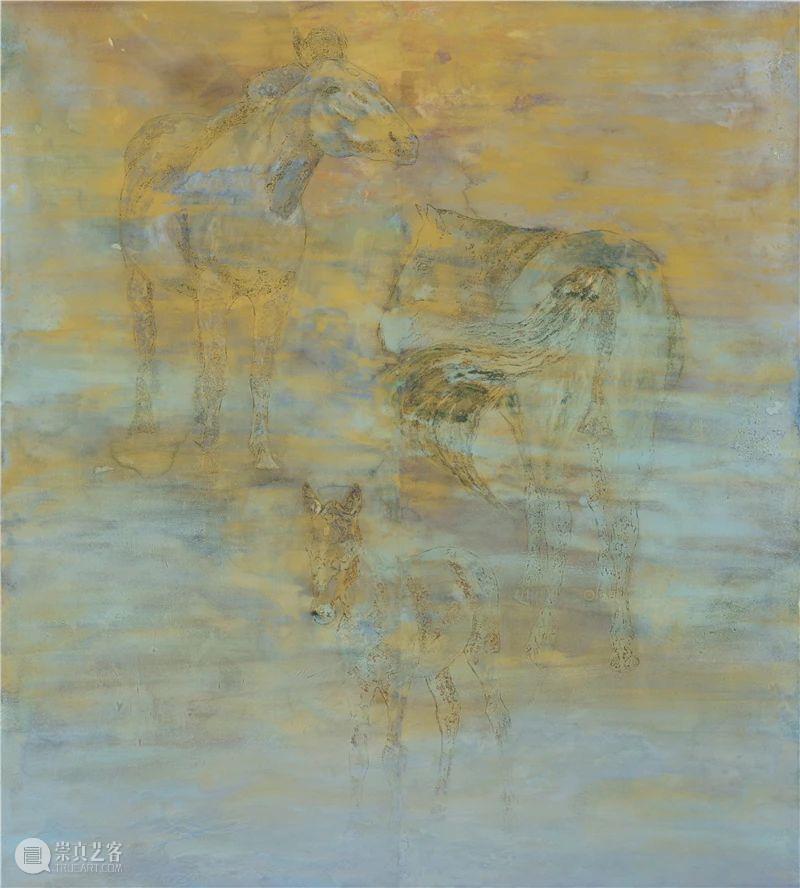 许江：综合材料绘画已经成为中国画坛上一支勃勃发展的新军 许江 绘画 中国 画坛 新军 材料 全国 宁波 综合材料绘画双年展 开幕式 崇真艺客