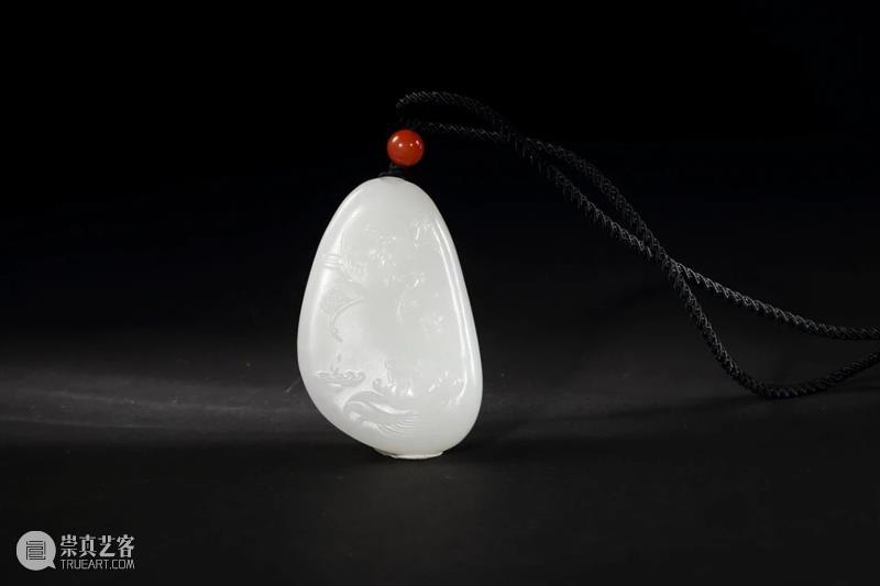 敬华网拍丨当代玉器专场25 敬华 玉器 专场 二维码 预展 艺术 空间 三楼 和田玉荷塘情趣 挂件 崇真艺客