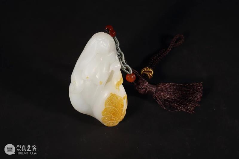 敬华网拍丨当代玉器专场25 敬华 玉器 专场 二维码 预展 艺术 空间 三楼 和田玉荷塘情趣 挂件 崇真艺客