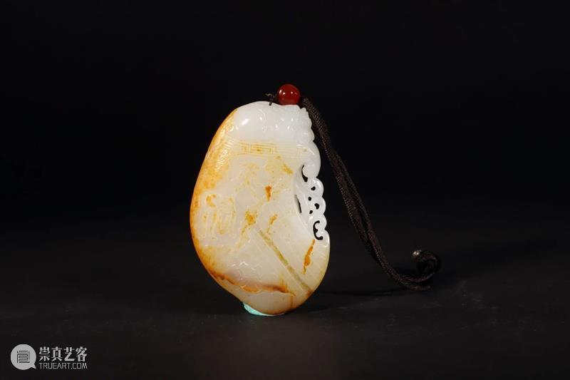 敬华网拍丨当代玉器专场25 敬华 玉器 专场 二维码 预展 艺术 空间 三楼 和田玉荷塘情趣 挂件 崇真艺客