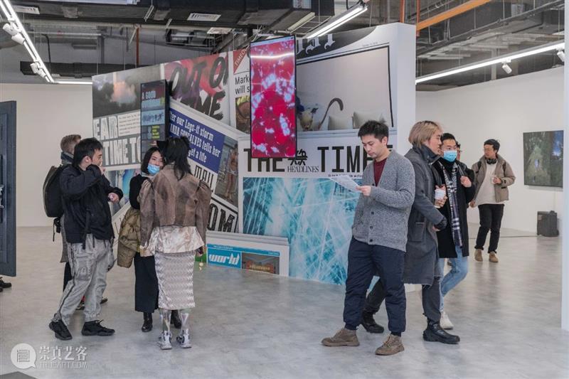 开幕现场 | 史莱姆引擎“假日”@没顶画廊 崇真艺客