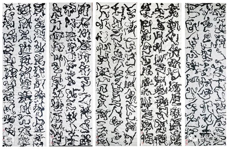 M50展览 | 「见证虫书」 | 许德民抽象空间 许德民 空间 艺术展 开幕式 上海 艺术 地标 艺术园区18号楼 风格 作品 崇真艺客