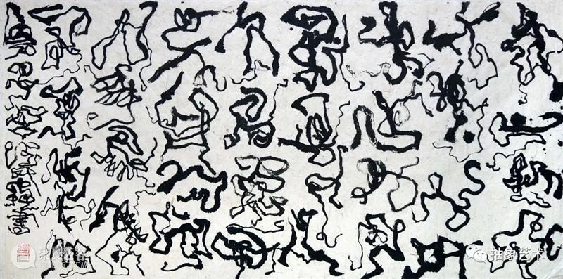 M50展览 | 「见证虫书」 | 许德民抽象空间 许德民 空间 艺术展 开幕式 上海 艺术 地标 艺术园区18号楼 风格 作品 崇真艺客