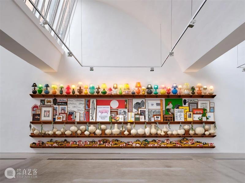 || ARTWORK || Mural/Large Shelves Plece | Zachary Armstrong Armstrong ARTWORK cross pieces lamps pots paintings sketches Candles Faurs 崇真艺客