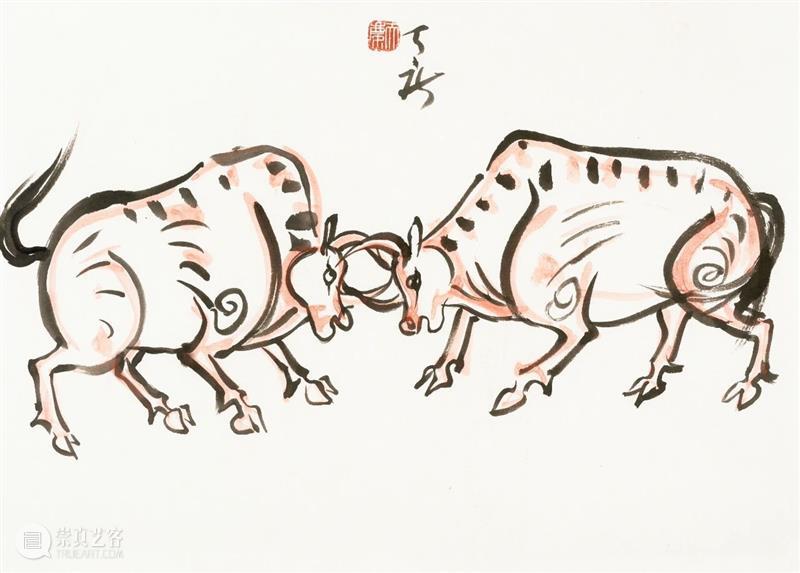 仝天庆｜人如群牛 仝天庆 群牛 岁末 来年 生肖 作品 空间 节目 仪式感 鼠年 崇真艺客
