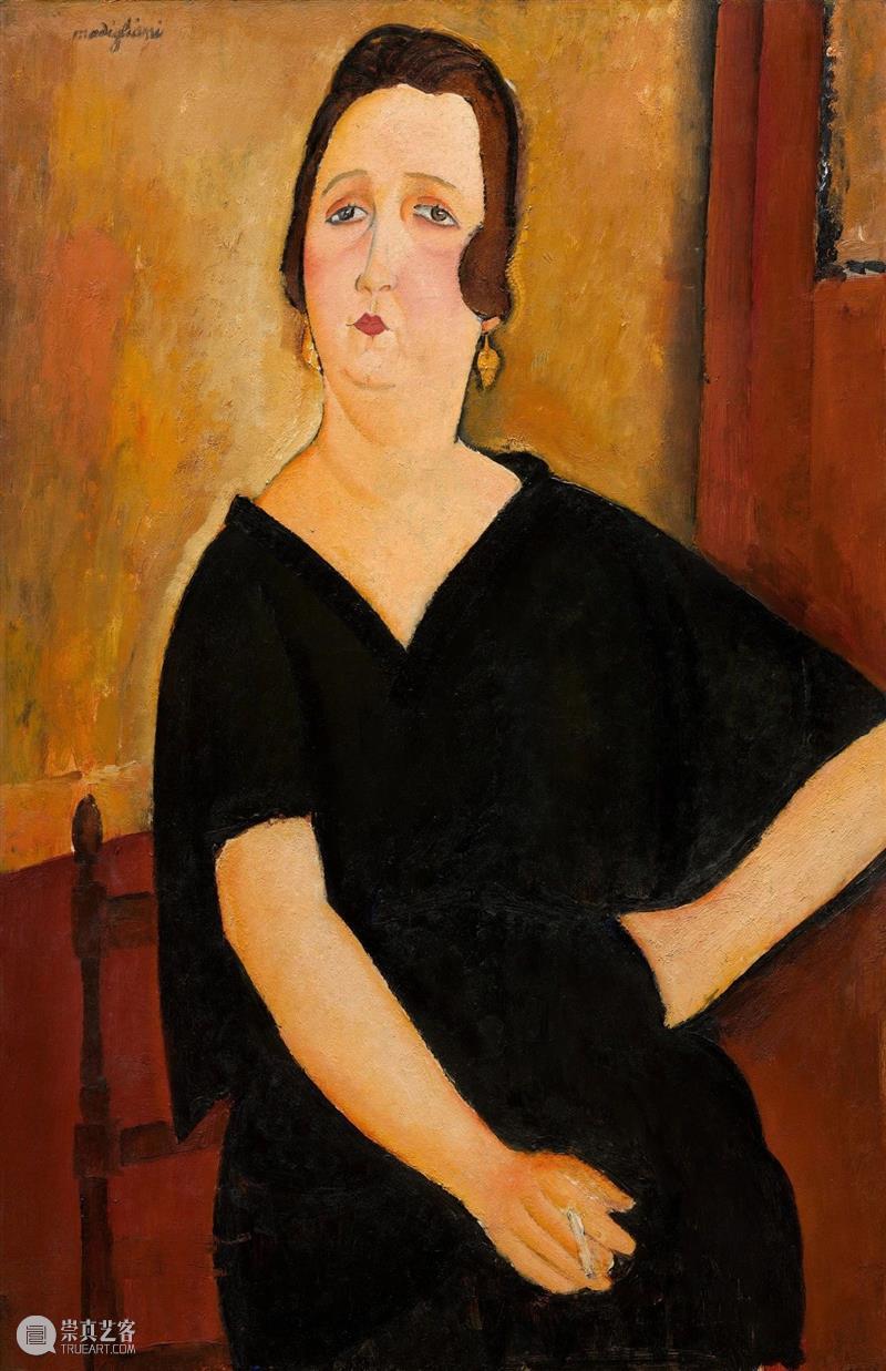 绘画丨莫迪里阿尼 高清作品全集 莫迪里阿尼 绘画 作品 全集 阿梅 代奥 意大利 画家 法国 巴黎画派 崇真艺客