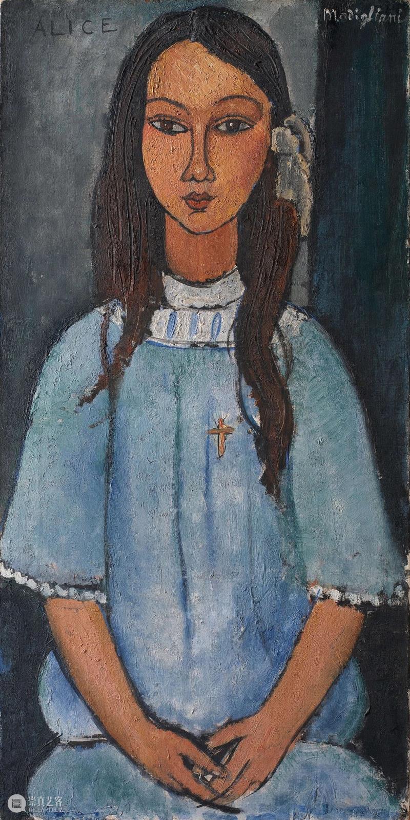 绘画丨莫迪里阿尼 高清作品全集 莫迪里阿尼 绘画 作品 全集 阿梅 代奥 意大利 画家 法国 巴黎画派 崇真艺客