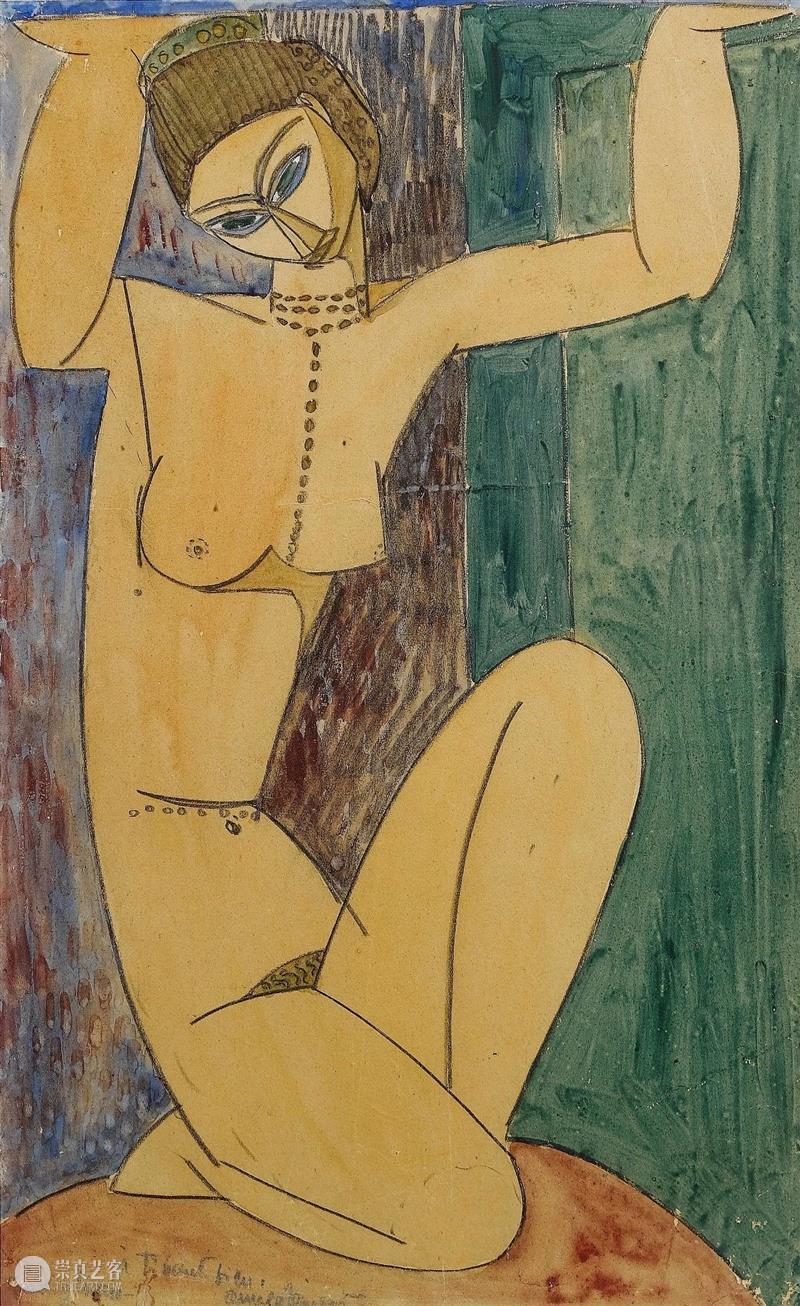 绘画丨莫迪里阿尼 高清作品全集 莫迪里阿尼 绘画 作品 全集 阿梅 代奥 意大利 画家 法国 巴黎画派 崇真艺客