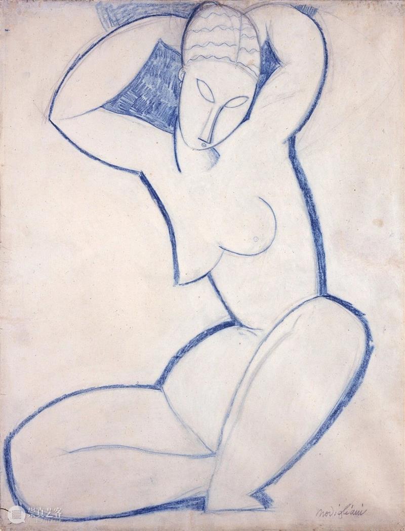 绘画丨莫迪里阿尼 高清作品全集 莫迪里阿尼 绘画 作品 全集 阿梅 代奥 意大利 画家 法国 巴黎画派 崇真艺客