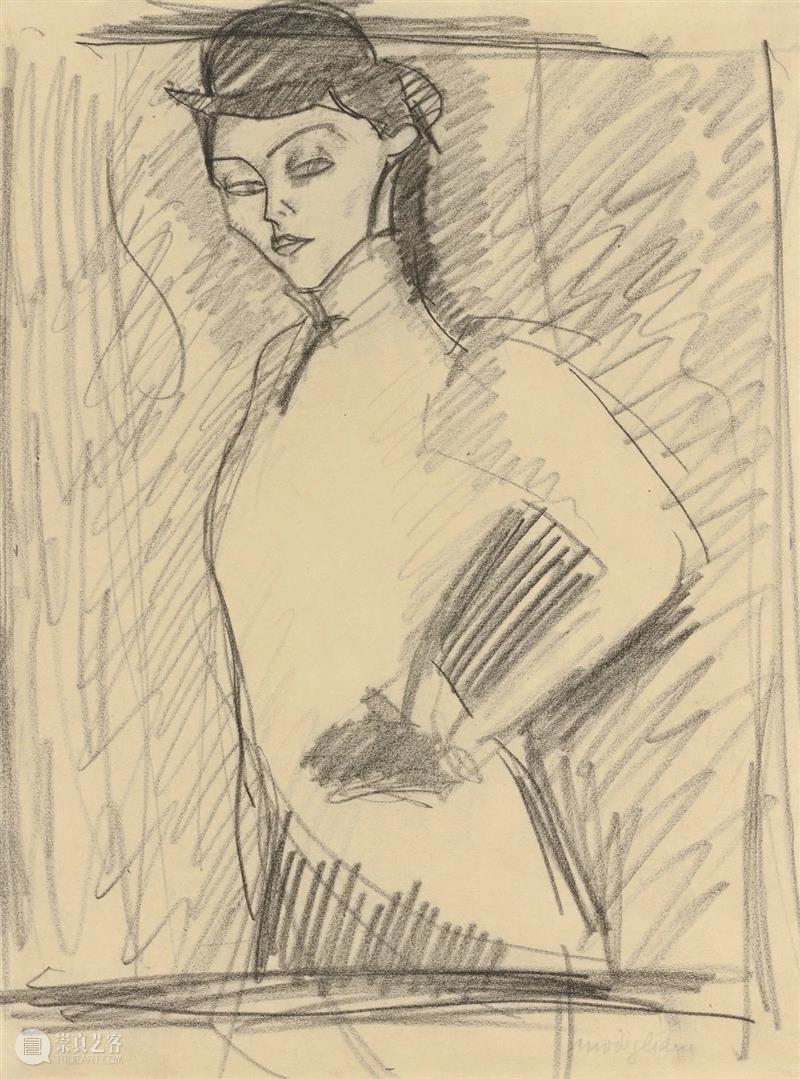 绘画丨莫迪里阿尼 高清作品全集 莫迪里阿尼 绘画 作品 全集 阿梅 代奥 意大利 画家 法国 巴黎画派 崇真艺客