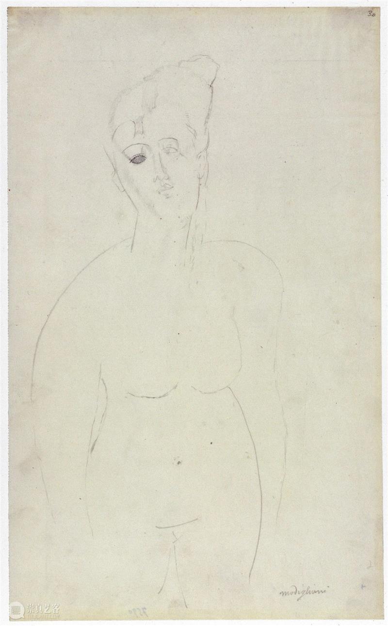 绘画丨莫迪里阿尼 高清作品全集 莫迪里阿尼 绘画 作品 全集 阿梅 代奥 意大利 画家 法国 巴黎画派 崇真艺客