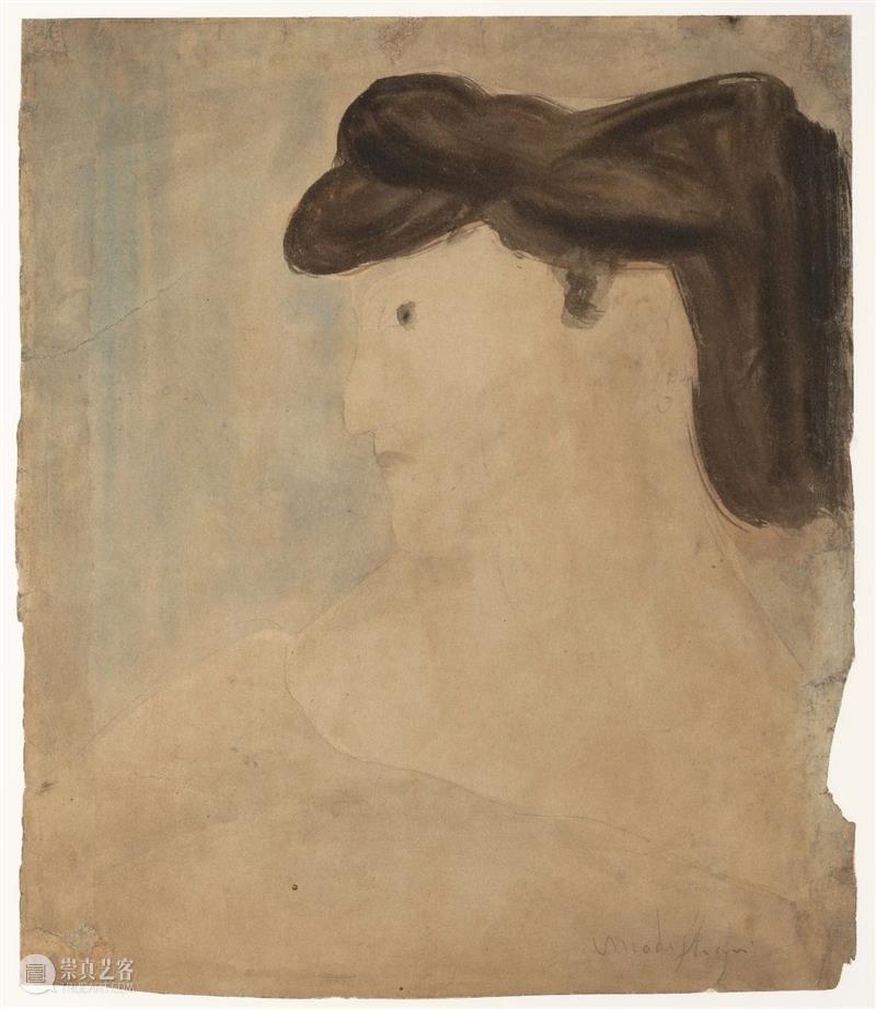 绘画丨莫迪里阿尼 高清作品全集 莫迪里阿尼 绘画 作品 全集 阿梅 代奥 意大利 画家 法国 巴黎画派 崇真艺客