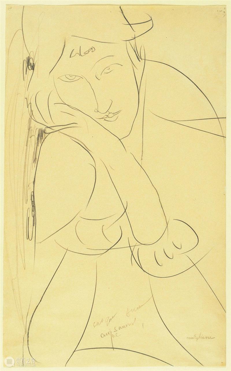 绘画丨莫迪里阿尼 高清作品全集 莫迪里阿尼 绘画 作品 全集 阿梅 代奥 意大利 画家 法国 巴黎画派 崇真艺客