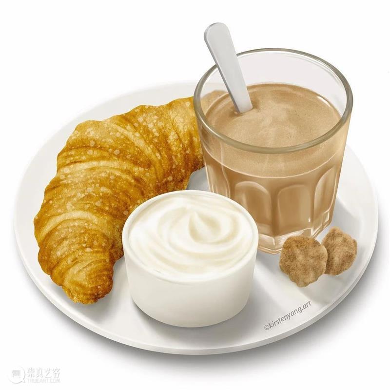 真想知道他是拿什么画的，竟然可以把食物的“ 油腻感 ”表现出来 ！ 食物 油腻感 END 崇真艺客