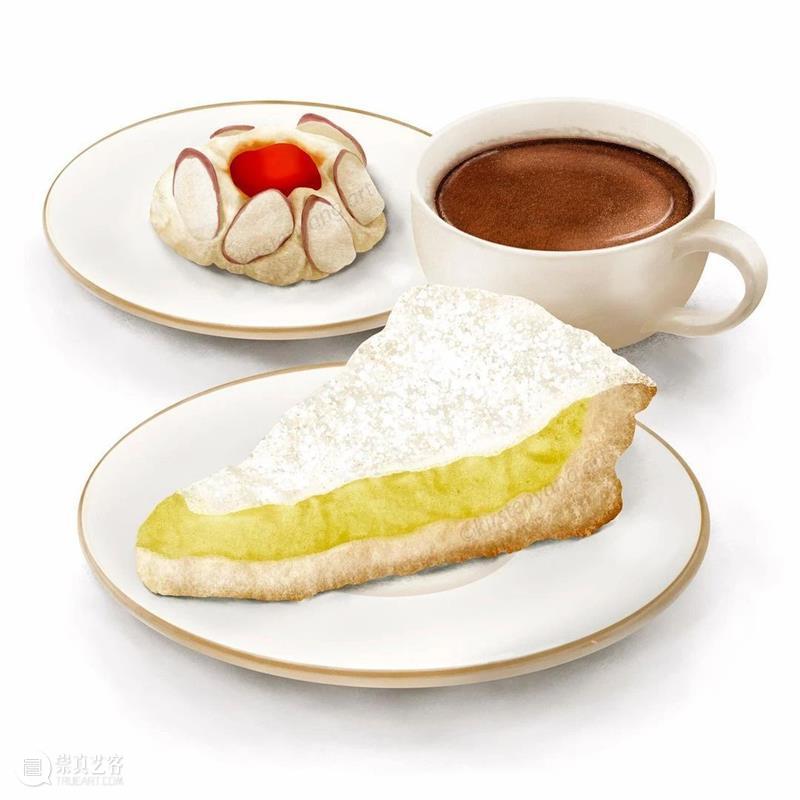真想知道他是拿什么画的，竟然可以把食物的“ 油腻感 ”表现出来 ！ 食物 油腻感 END 崇真艺客