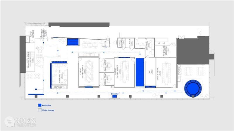 可视化灯光装置、人体感应互动墙...Facebook的交互式体验全球合作伙伴中心 Facebook 灯光 装置 人体 全球合作伙伴中心 远见 公司 世界上 地位 Facebook希望设计公司 崇真艺客