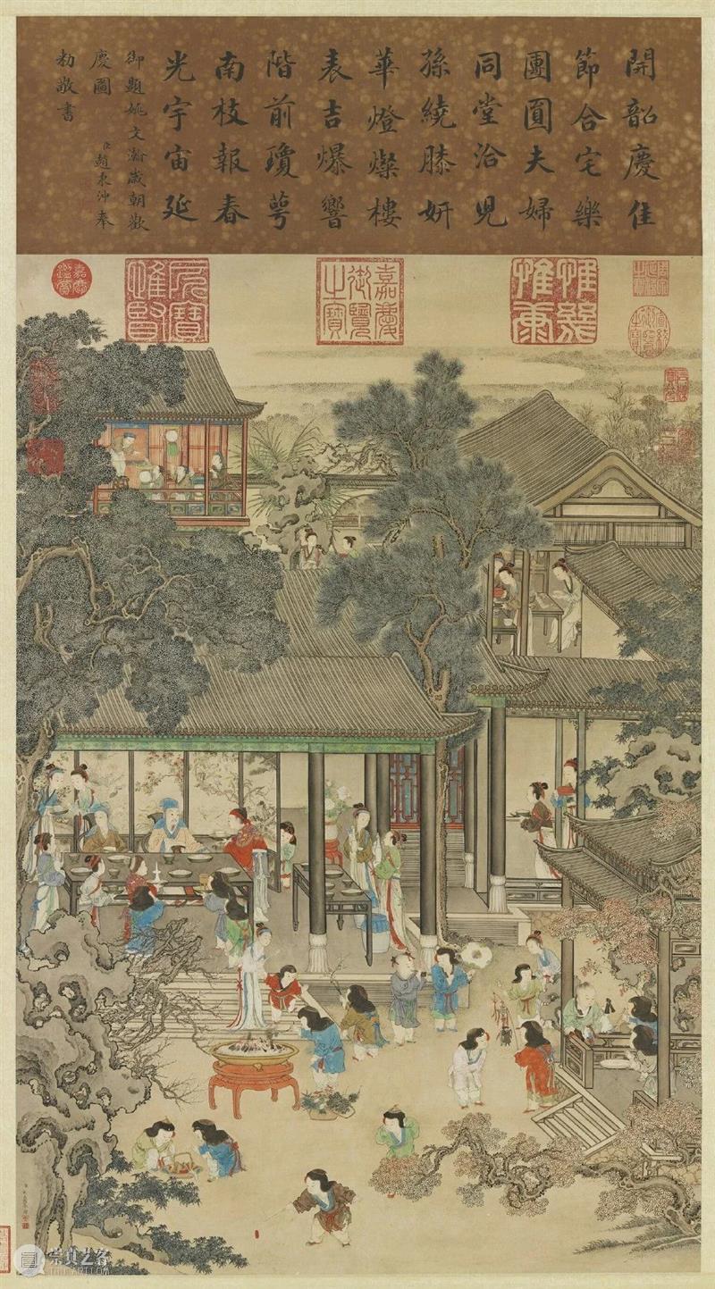 【有艺思】国画里的新年,看看古代艺术圈都是咋过春节的~ 古代 新年 艺术 艺思 国画 春风送暖入屠苏 千门万户曈曈日 家家户户 疫情 很多人 崇真艺客