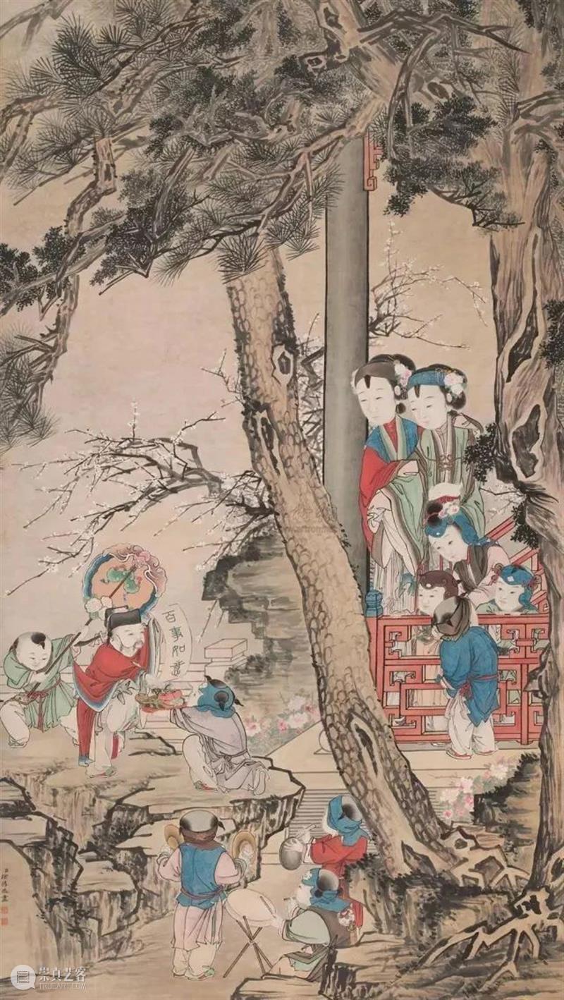 【有艺思】国画里的新年,看看古代艺术圈都是咋过春节的~ 古代 新年 艺术 艺思 国画 春风送暖入屠苏 千门万户曈曈日 家家户户 疫情 很多人 崇真艺客