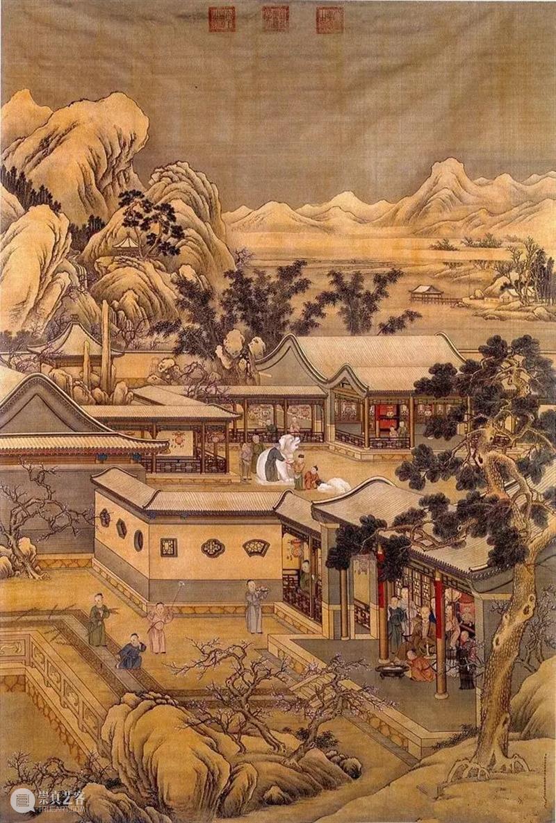 【有艺思】国画里的新年,看看古代艺术圈都是咋过春节的~ 古代 新年 艺术 艺思 国画 春风送暖入屠苏 千门万户曈曈日 家家户户 疫情 很多人 崇真艺客