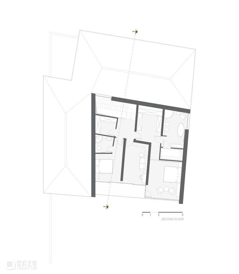 立陶宛十字路口之宅 / arches arches 立陶宛 Saudargait 时候 道路 地方 交汇处 方向 神话 传说 崇真艺客
