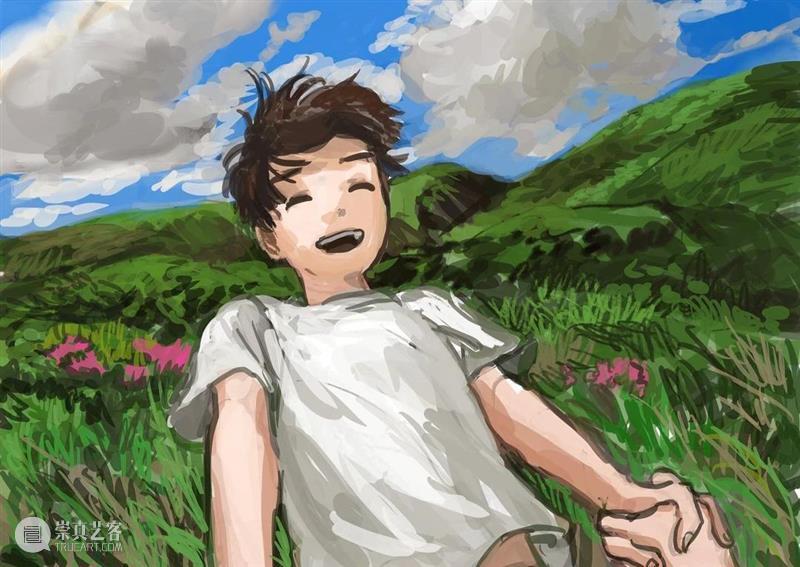 少年与爱永不老去 少年 日本 插画师 笔下 青葱 画风 风格 记忆 心弦 作品 崇真艺客