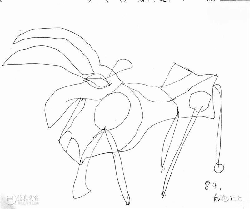 广军｜啃羊骨头，竟啃出一头“牛”来  广军 广军 骨头 本文 公众 颜色 牛角 后来 银箔 样子 地方 崇真艺客