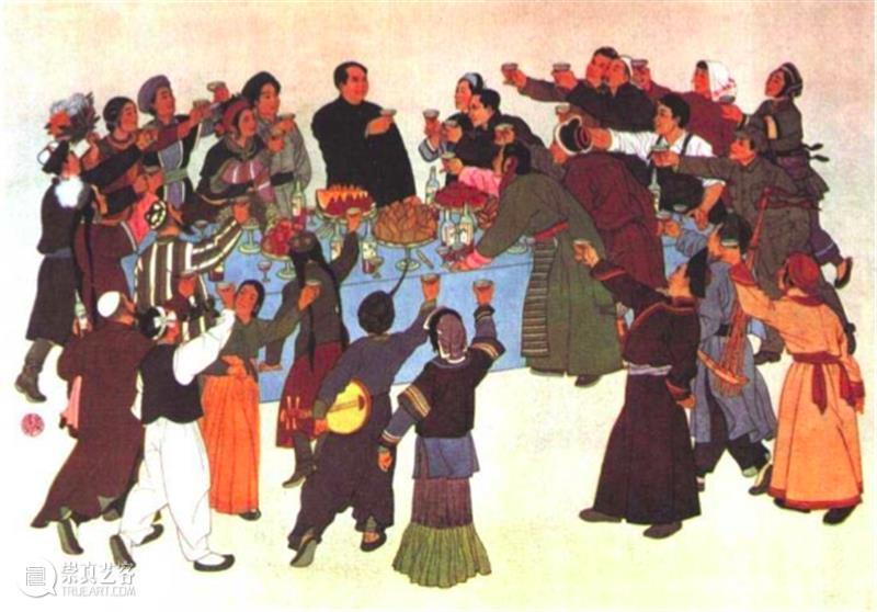 典藏研究 | “自 觉”图 解——  叶浅予《民族大团结》图像分析  周方涵 典藏 叶浅予 民族大团结 图像 编者按 中央美术学院美术馆 国家 重点 美术馆 丰富 崇真艺客