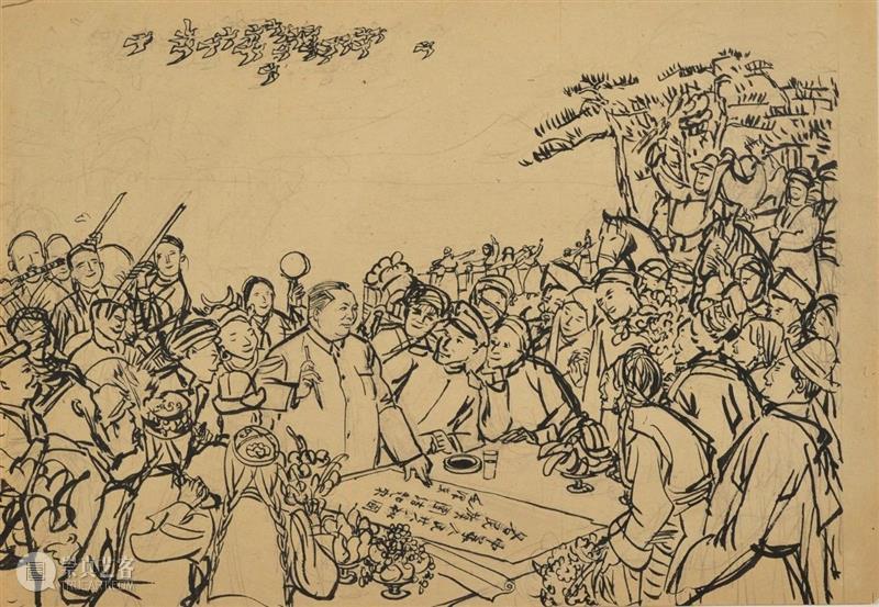 典藏研究 | “自 觉”图 解——  叶浅予《民族大团结》图像分析  周方涵 典藏 叶浅予 民族大团结 图像 编者按 中央美术学院美术馆 国家 重点 美术馆 丰富 崇真艺客