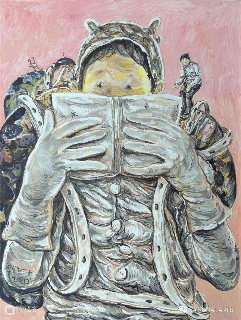 国家美术·达人丨李继开:这样的颜色叫做灰 颜色 李继开 国家 美术 达人 灰文 躺椅 小风 身体 丘陵 崇真艺客