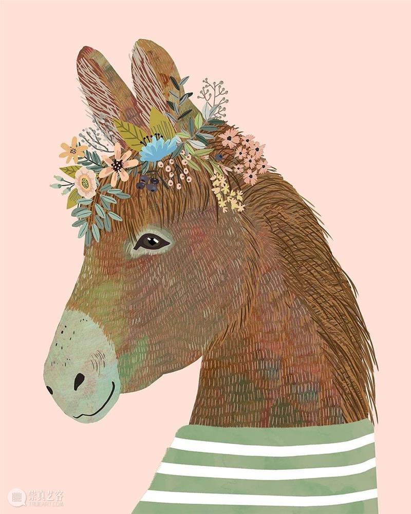 当小动物换上敲可爱的头像 小动物 头像 西班牙 插画家 Charro 自然 童话 魔术 故事 插图 崇真艺客