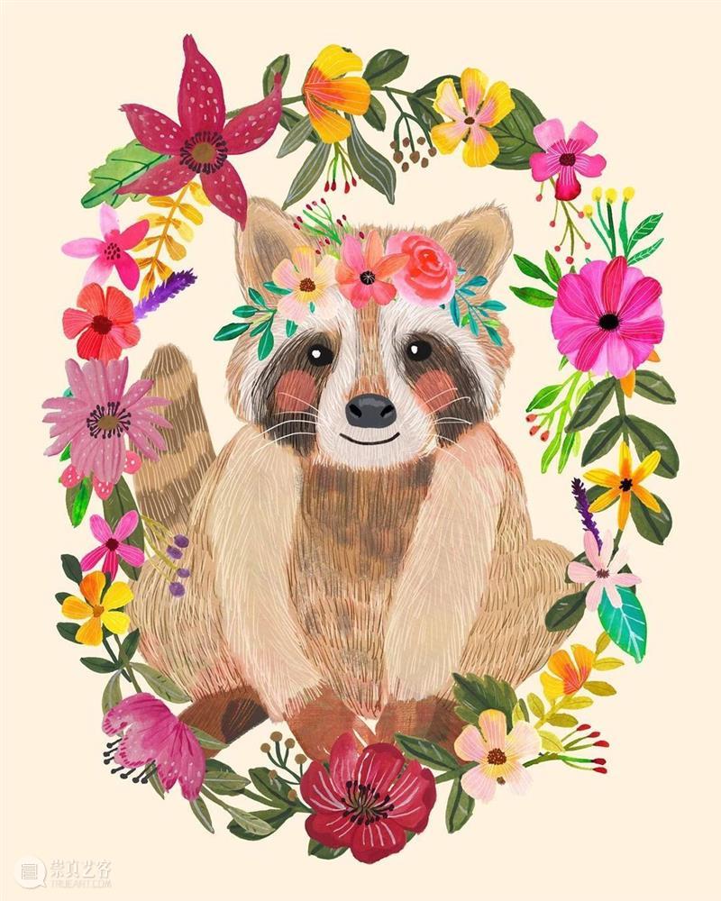 当小动物换上敲可爱的头像 小动物 头像 西班牙 插画家 Charro 自然 童话 魔术 故事 插图 崇真艺客