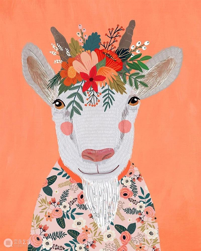 当小动物换上敲可爱的头像 小动物 头像 西班牙 插画家 Charro 自然 童话 魔术 故事 插图 崇真艺客