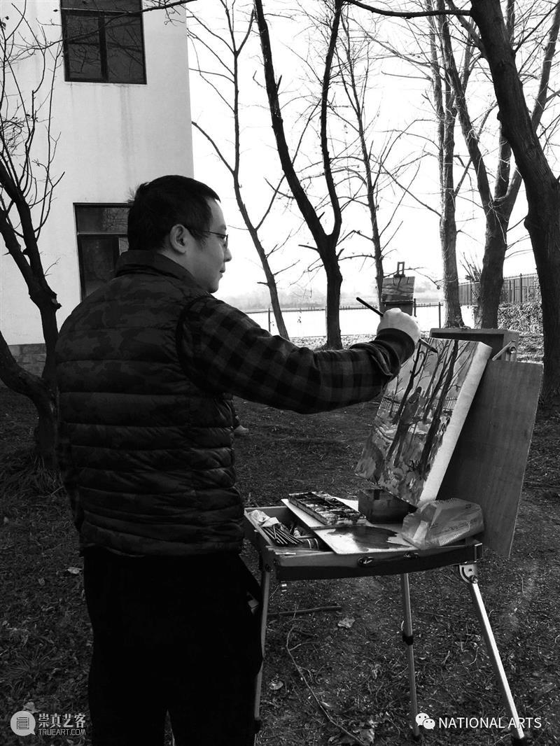 国家美术·人物丨李继开：时间的帷幕 时间 李继开 人物 国家 美术 帷幕 天地 事物 气息 此刻 崇真艺客