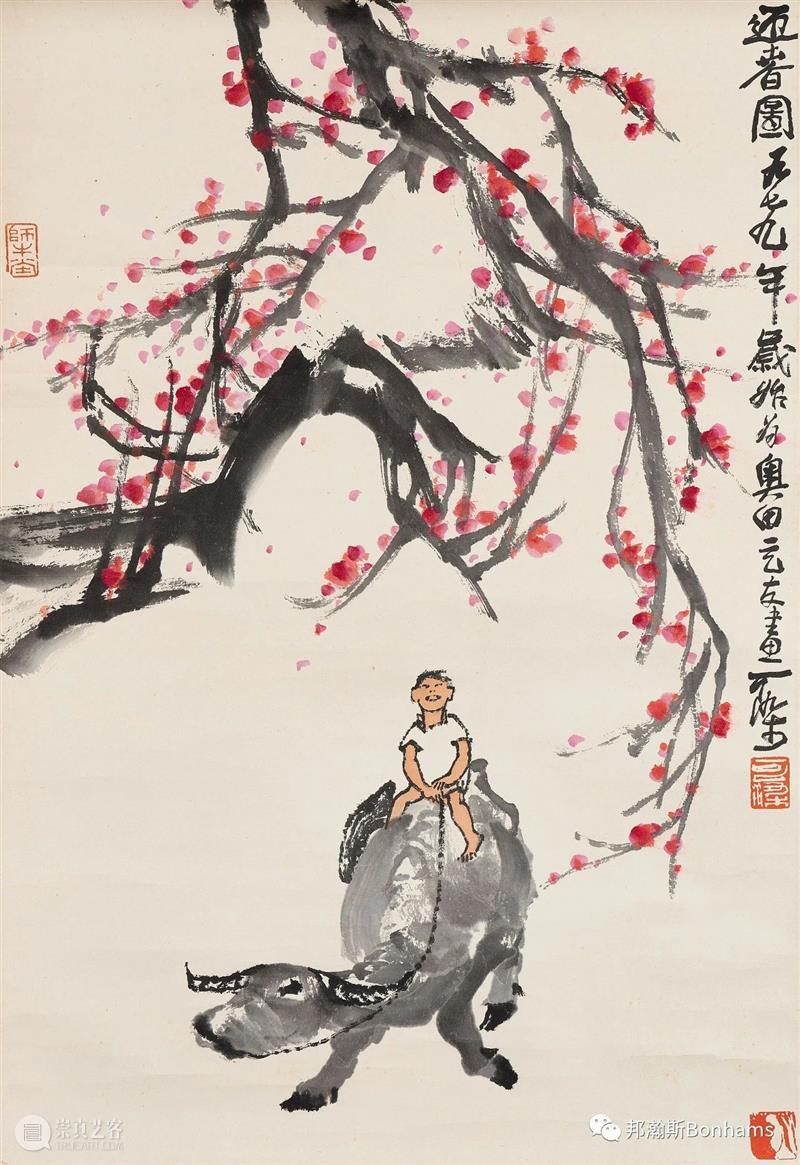 美画迎春！邦瀚斯中国书画网拍开拍！ 邦瀚斯 中国书画网 藏家 艺海拾贝 中国 书画 网上 官网 拍品 指南 崇真艺客