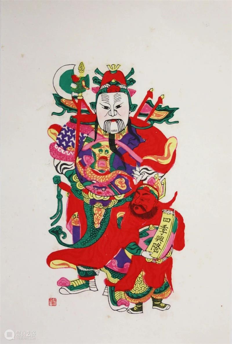 春节特辑——桃花坞年画 桃花坞年画 特辑 一团和气 木版 年画 中国 历史 民间艺术 形式 晚期 崇真艺客