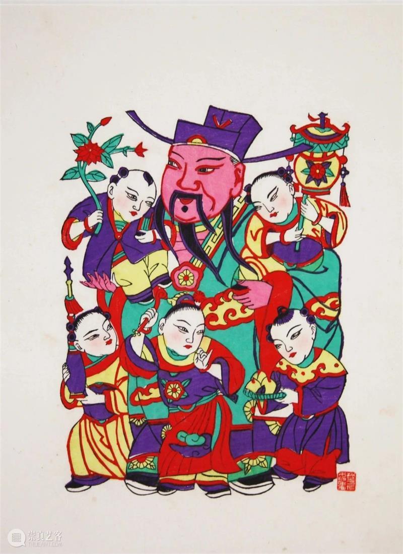 春节特辑——桃花坞年画 桃花坞年画 特辑 一团和气 木版 年画 中国 历史 民间艺术 形式 晚期 崇真艺客
