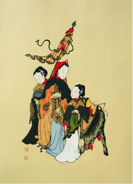 春节特辑——桃花坞年画 桃花坞年画 特辑 一团和气 木版 年画 中国 历史 民间艺术 形式 晚期 崇真艺客