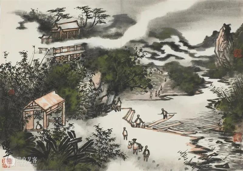 心素|第六届杭州中国画双年展·册页篇 杭州 中国 双年展 心素 册页篇 雅集 浙江美术馆 手卷 册页 中堂 崇真艺客