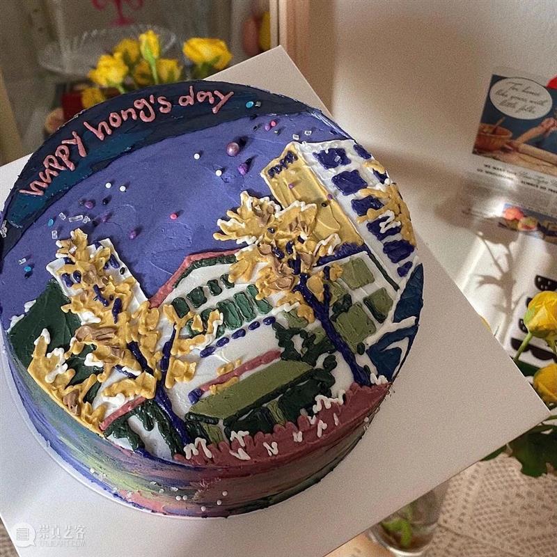 自带艺术气息的蛋糕 蛋糕 艺术 气息 smal lucke 油画 顾客 照片 色彩 艺术品 崇真艺客
