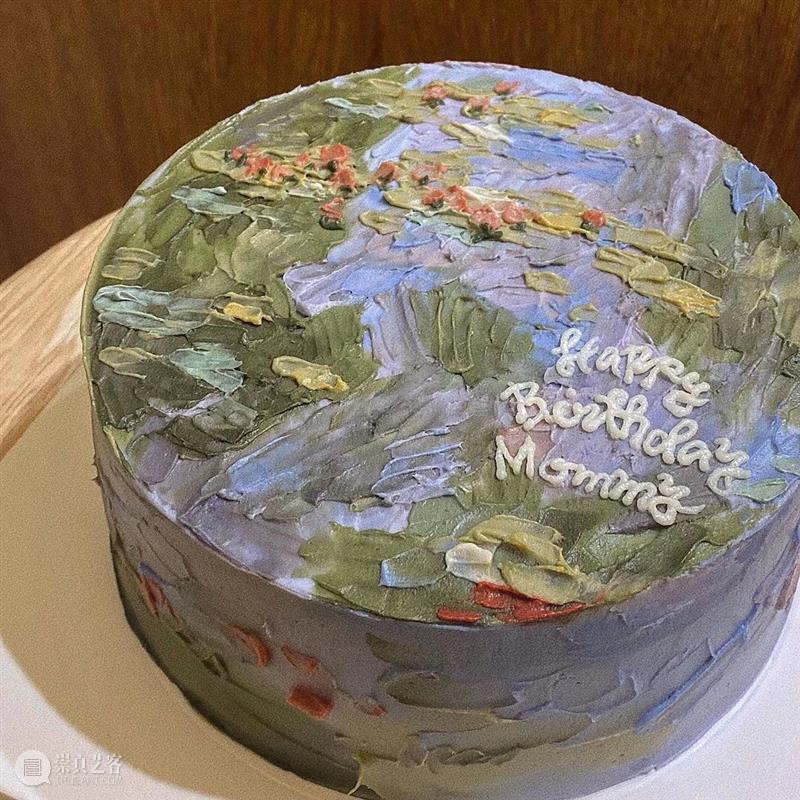 自带艺术气息的蛋糕 蛋糕 艺术 气息 smal lucke 油画 顾客 照片 色彩 艺术品 崇真艺客