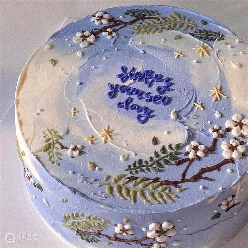 自带艺术气息的蛋糕 蛋糕 艺术 气息 smal lucke 油画 顾客 照片 色彩 艺术品 崇真艺客