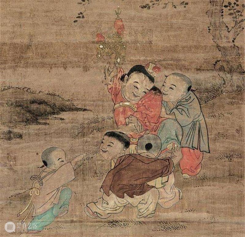 快看！你的新年愿望都被古人画进画里啦！ 愿望 古人 新年 辛丑牛 新春 佳节 心愿 世事 人们 小孩子 崇真艺客