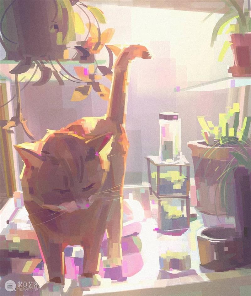 诱人的光色 光色 视觉 艺术家 Wayne 色彩 画风 眼前 作品 往期 好文 崇真艺客