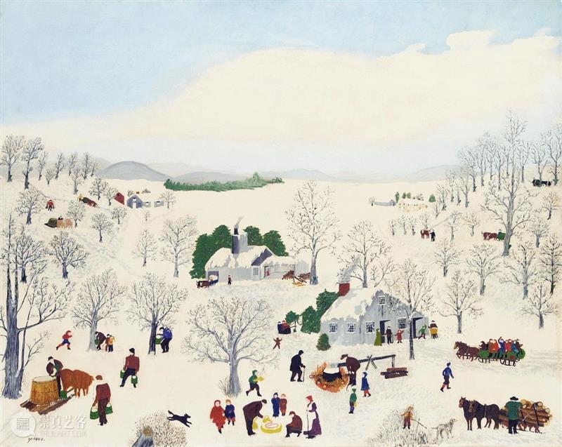 艺术作品中雪花飞舞的动人美景 艺术 作品 雪花 美景 勃鲁盖尔 Bruegel 莫奈 Monet 蒙克 Munch 崇真艺客